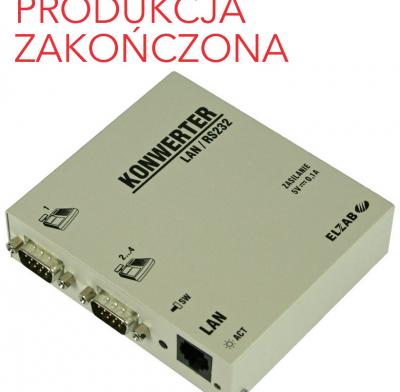 Konwerter LAN/RS232